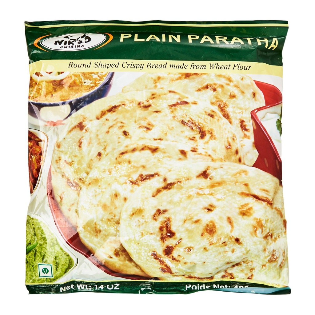 Plain Paratha (Nik's) Frozen- 5pcs