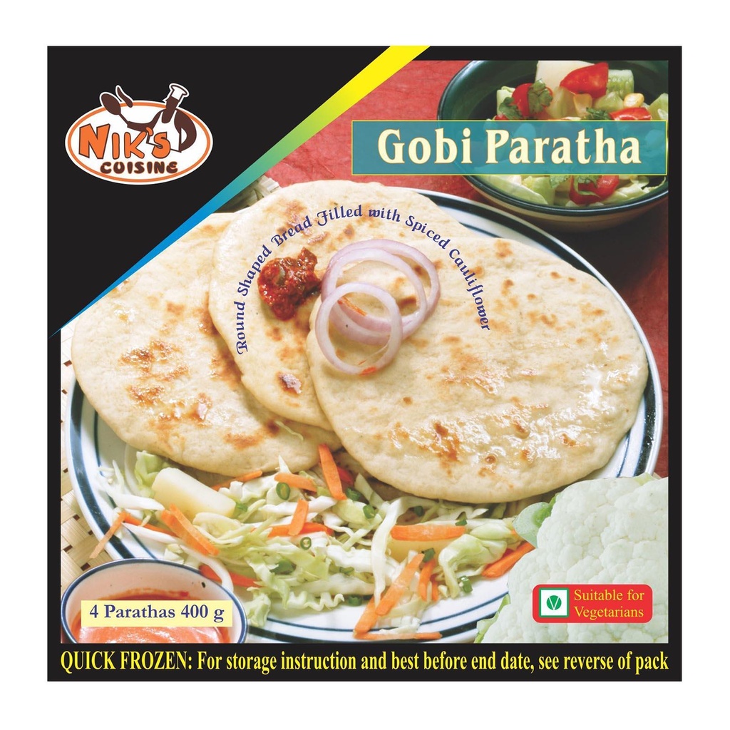 Gobi Paratha (Nik's) Frozen