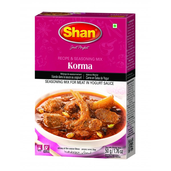 Korma Masala Shan 50gm 