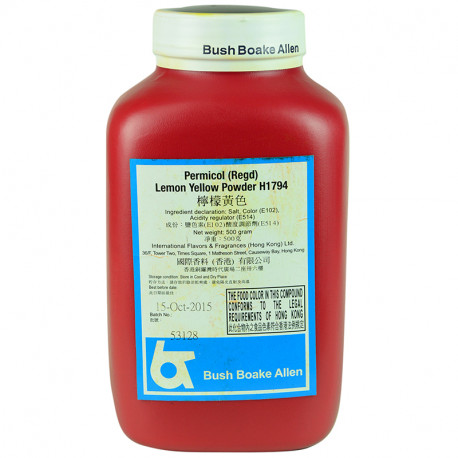 Lemon Yellow Powder BUSH 500gm