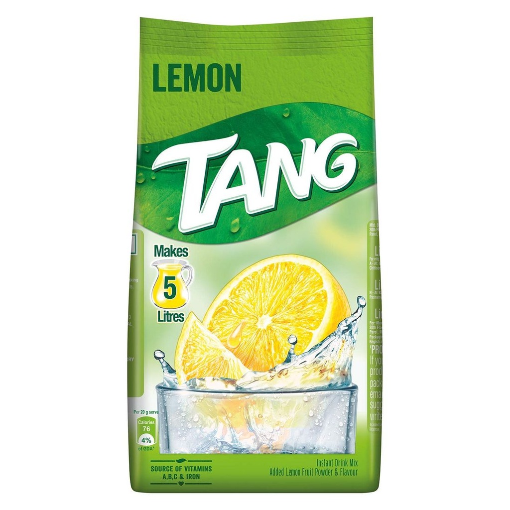 Tang Lemon Instant Drink Mix 500GM