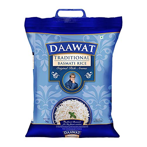 Daawat Traditional Basmati Rice, 5kg