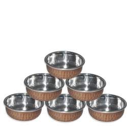 Copper Soup Bowl Round (1PC)