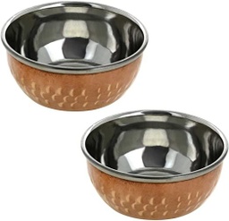 Copper Soup Bowl Square (1PC)