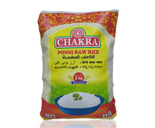 Chakra Pooni Raw Rice 5kg 